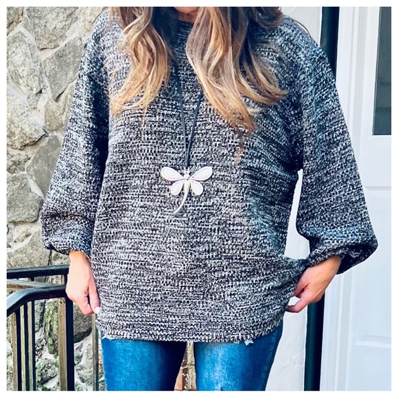 Paris Black leather chain Firefly Boho Necklace - Picture 3 of 4